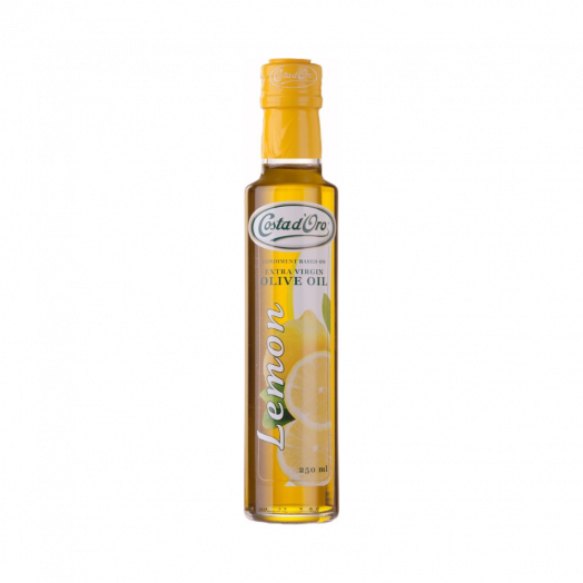 Олія оливкова холодного віджиму Extra Virgin з ароматом лимону 250мл TM Costa d'Oro               