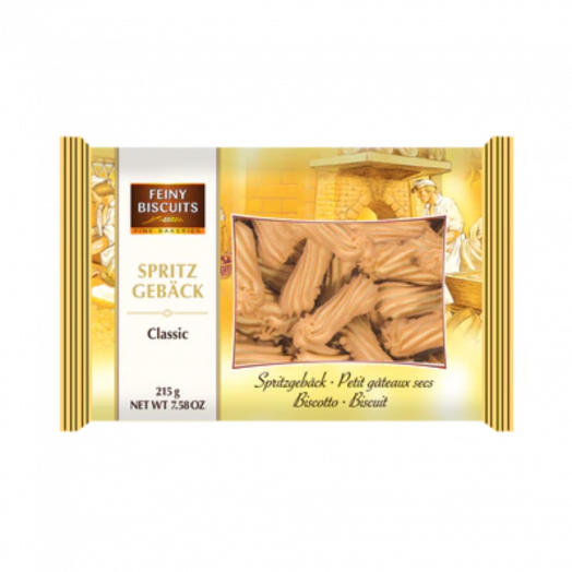 Печиво хрустке пальчик 215г ТМ Feiny Biscuits