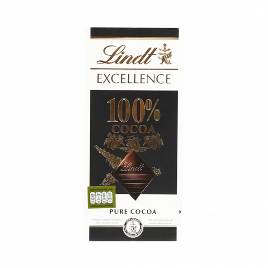 Шоколад Lindt Excellence 100% какао 50г