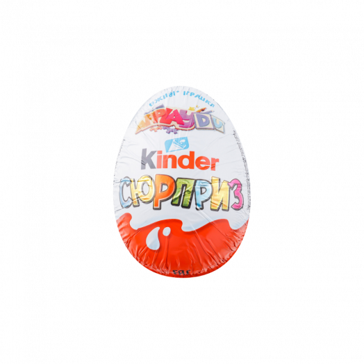 Яйцо из молочного шоколада KINDER SURPRISE классическое