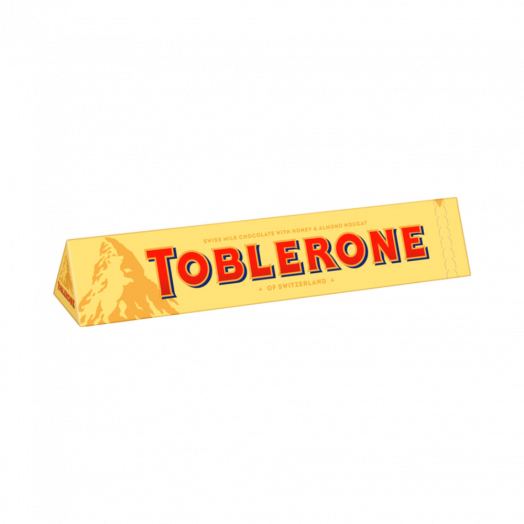 Шоколад Toblerone з медово-мигдальною нугою 100г