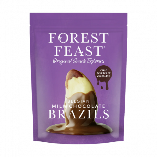 Горіх Бразильський у бельгійському молочному шоколаді 120г TM Forest Feast