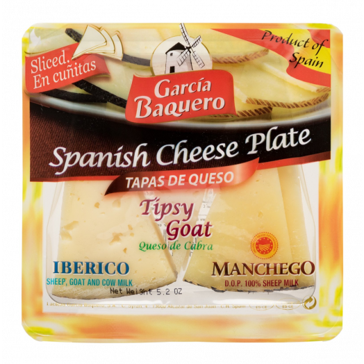 Сыр «Испанский микс» 60% 150г (иберико, манчего и козий) TM Garcia Baquero