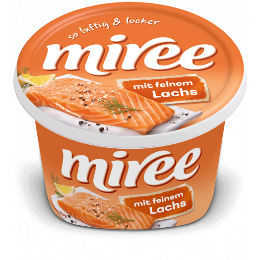 Сир вершковий з Лососем 66% 150г ТМ Miree