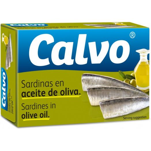 Сардини в оливковій олії 120г ТМ Calvo                                                           