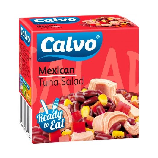 Салат "Мексиканський" з тунцем 150г ТМ Calvo                                                      