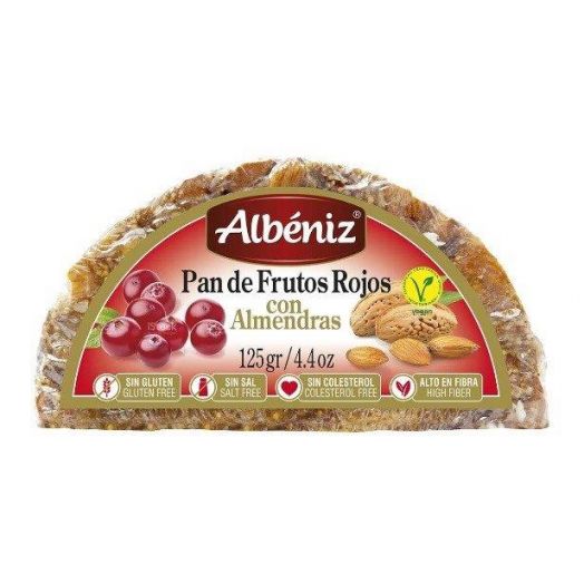 Іспанський хліб Журавлино-мигдальний 125г ТМ Albeniz