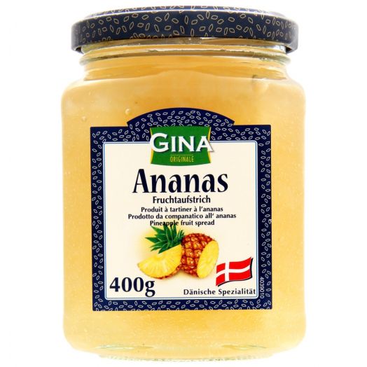 Джем ананасовый 400г ТМ Gina