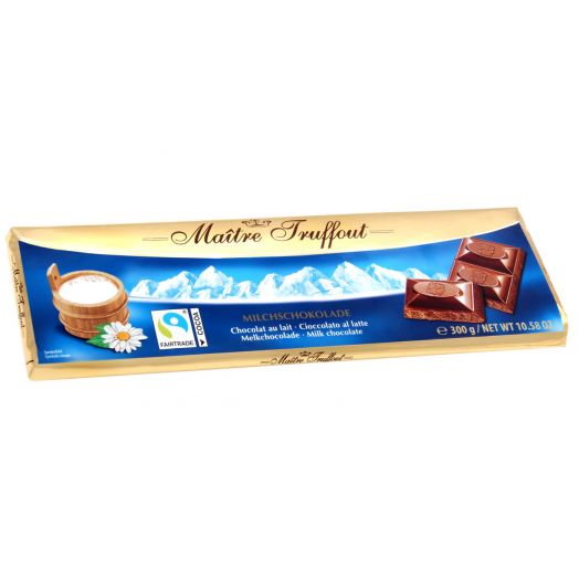 Шоколад молочний 300г ТМ Maître Truffout