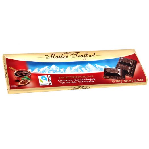 Шоколад чорний 300г ТМ Maіtre Truffout 