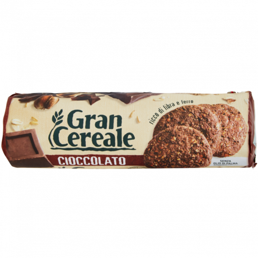Печиво Gran Cereala Cioccolato 250г ТМ Mulino Bianco