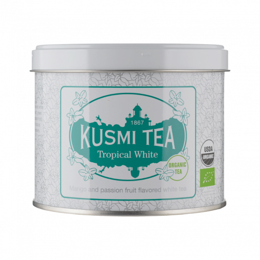 Чай білий Тропічний органічний 90г ТМ Kusmi Tea