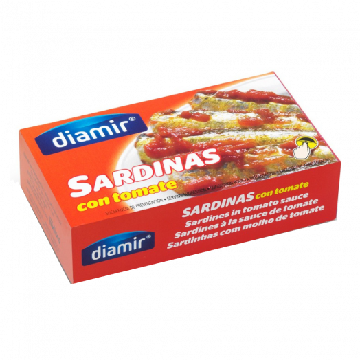 Сардини в томатному соусі 125г TM Diamir