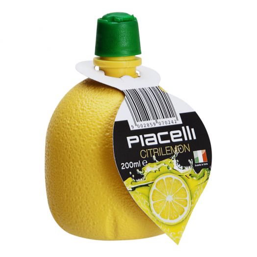 Концентрат лимонного соку 200мл ТМ Piacelli