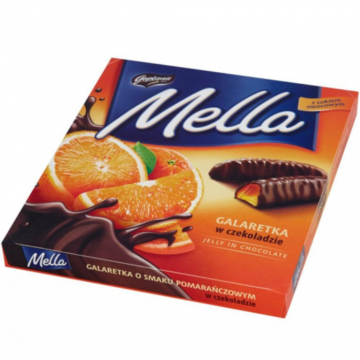 Конфеты галаретки со вкусом апельсина 190г ТМ Mella