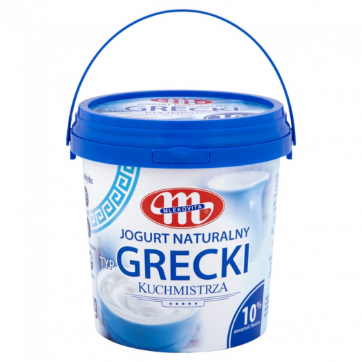 Йогурт греческий 10% 1кг TM Mlekovita