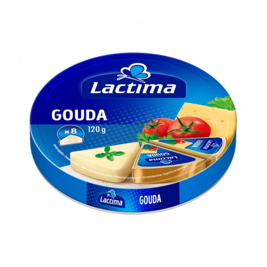Сыр гауда 120г ТМ Lactima