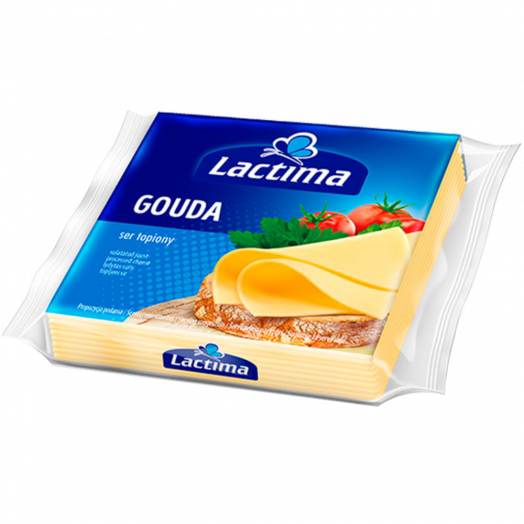 Сыр тостовый Gouda 130г ТМ Lactima