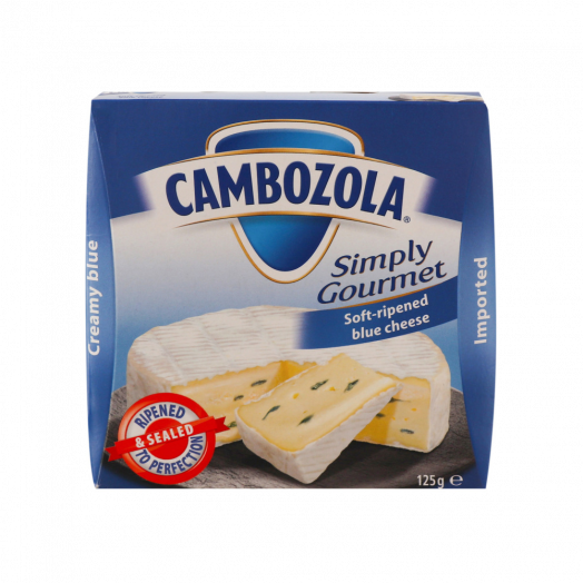 Сыр Simply Gourmet Cambozola 60% 125г ТМ KASEREI СHAMPIGNON