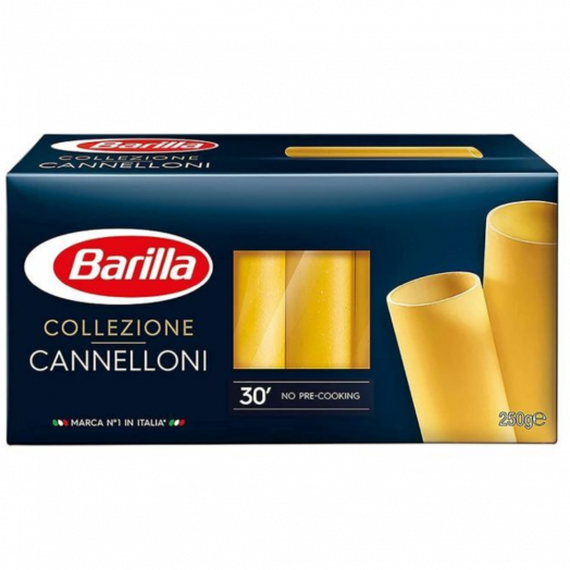 Макарони CANNELLONI без яйця 250г ТМ Barilla 