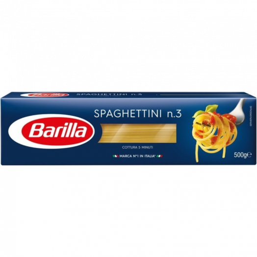 Спагетти №3 500г ТМ Barilla