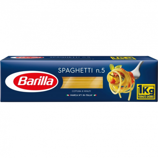 Макарони спагетті №5 1кг ТМ Barilla