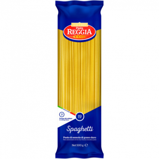 Макарони №19 спагетті 1кг ТМ Reggia