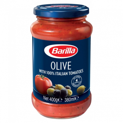 Соус томатний з оливками 400г ТМ Barilla