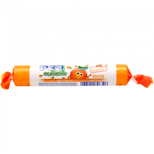 Конфеты-роллы апельсин Vitamin C 39г ТМ PEZ