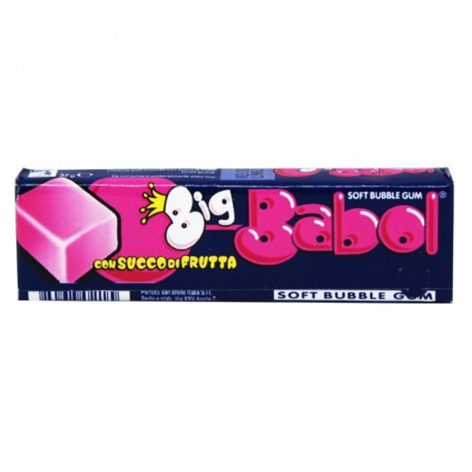 Жевательная резинка Big Babol Juicy 88г ТМ Perfetti Van Melle