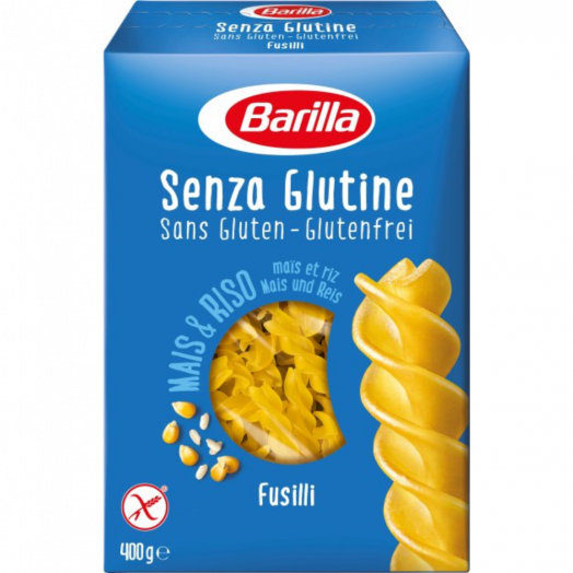 Макарони без глютену Fusilli s/glutine 400г ТМ Barilla