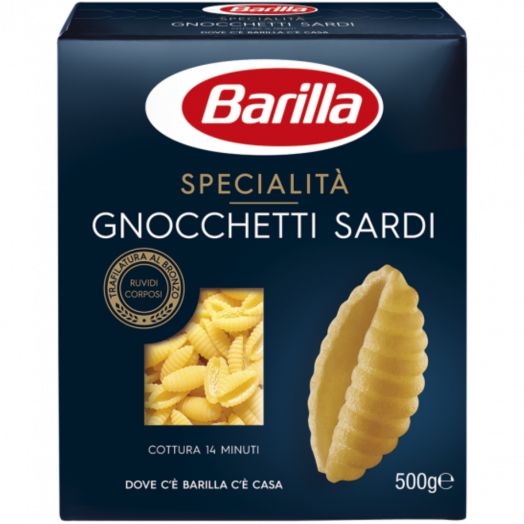 Макароны Specialita Gnocchetti Sardi 500г TM Barilla