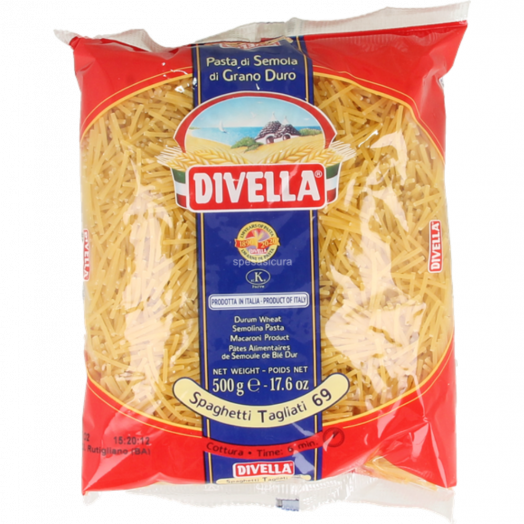 Макарони Spaghetti Tagliati №69 500г ТМ Divella