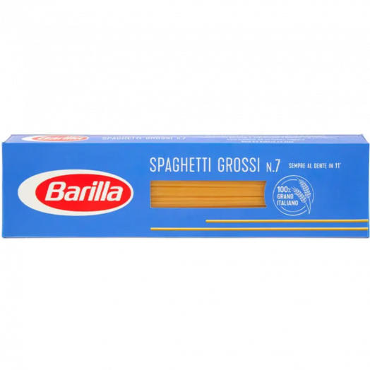 Макарони Spaghetti Grossi №7 500г ТМ Barilla
