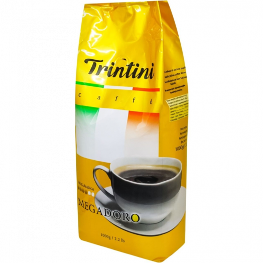 Кофе зерно MegaDoro 1кг ТМ Trintini
