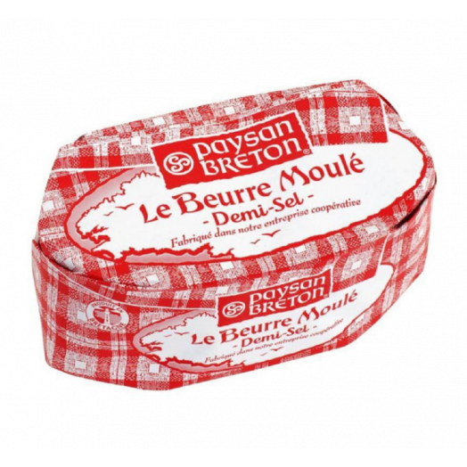 Масло напівсолоне формове 80% 250г ТМ Paysan Breton