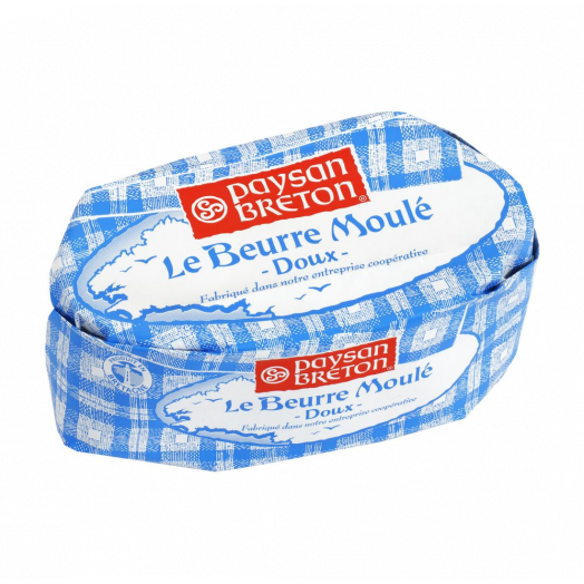 Масло традиційне солодковершкове формове 82% 250г ТМ Paysan Breton