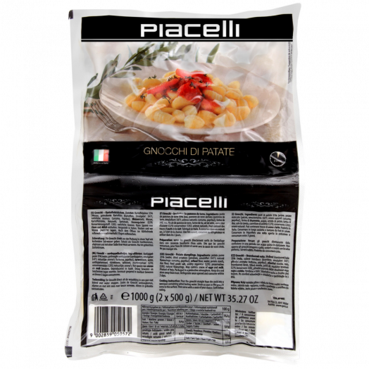 Макарони Ньоккі картопляні 1кг (2х500г) TM Piacelli