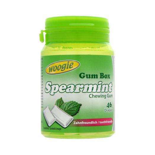 Жевательная резинка без сахара со вкусовые мяты Spearmint 64,4г ТМ Woogie