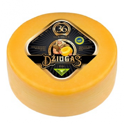 Сир твердий 40% (36 місяців витримки) 100г TM DZIUGAS
