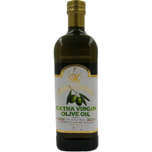 Олія оливкова Extra Virgin нерафінована 100% (скло) 1л ТМ Donna Sofia