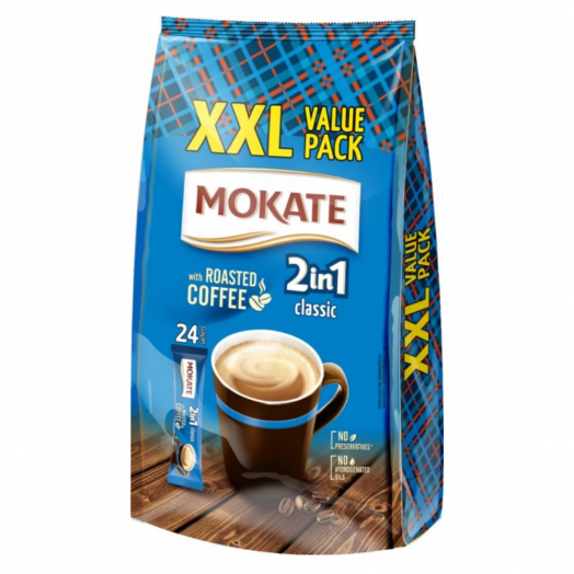 Напій кавовий розчинний 2в1 Класичний (24шт) ТМ Mokate