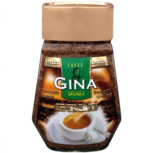 Кофе растворимый Gold 100г Glas ТМ GINA