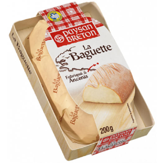 Сыр Багет фасованный 45% 200г ТМ PAYSAN BRETON