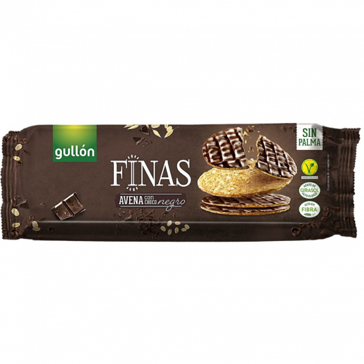 Печенье Finas вівсяне с темным шоколадом 150г TM Gullon