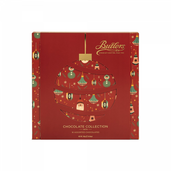 Конфеты шоколадные Рождественская коллекция Butlers 240г